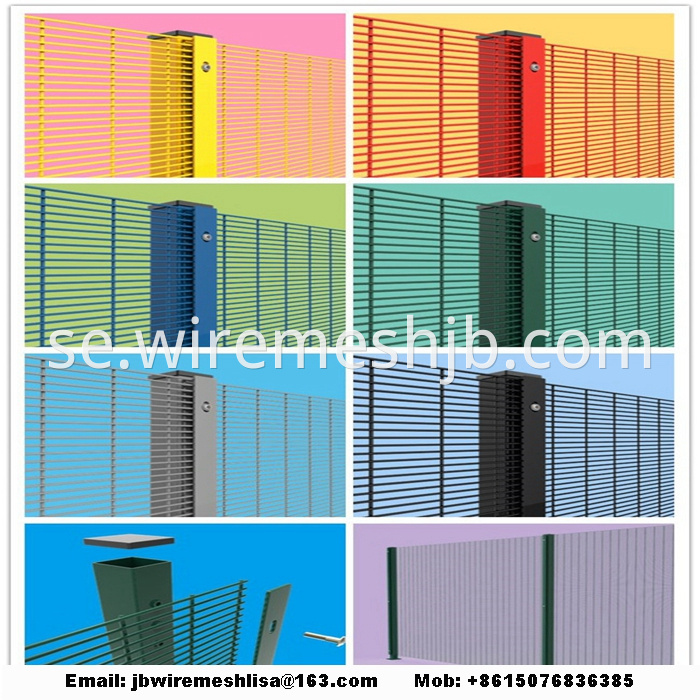 PVC Coated High Security 358 Fence